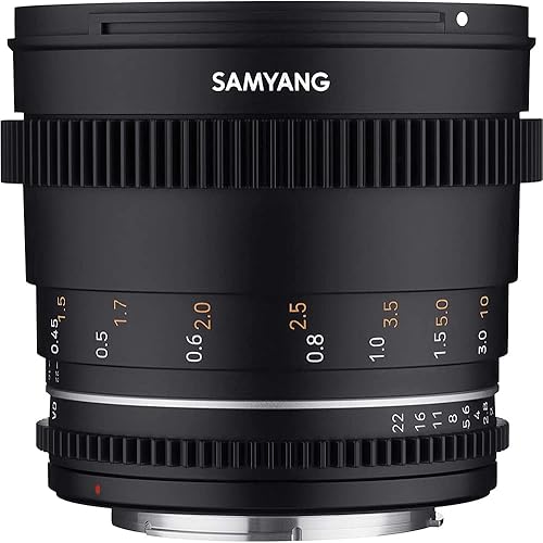 Miniatura 3 de Samyang 1.969in T1.5 alta velocidad de marco completo VDSLR MK2 Cine lente para Canon RF SYDSX50-RF