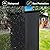 LCOZPG Metal Garden Sheds 4ftx6ft Outdoor Storage Sheds, Garden Shed for Bike,Waterproof Steel Garden Storage Tool Shed with Lockable Doors for Backyard,and Outside,6x4FT,Black