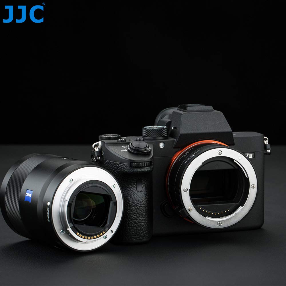 JJC 10mm/16mm Sets Metal Tubo de Extensión TTL Enfoque Automático AF para Lentes Sony E y Cámaras de la Serie NEX etc.