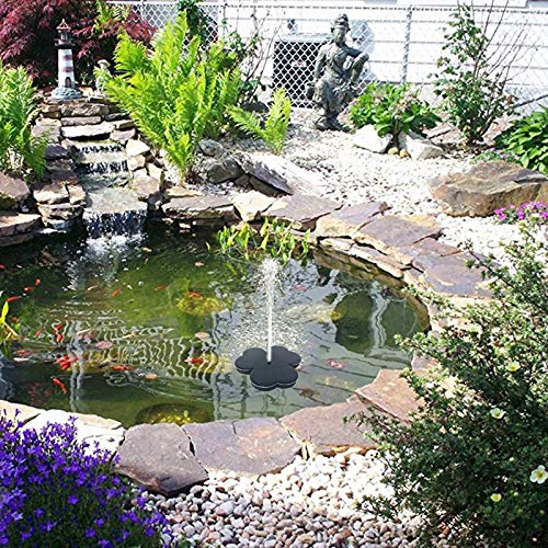 5 Shapes Powered Fountain Birdbath Waterpomp drijvende tuin Decoratieve Fountain Nozzle Pool Ponds fuentes de jardin Accessoires voor fonteinfonteinen in de tuin (Color : Shape D) - Image 4