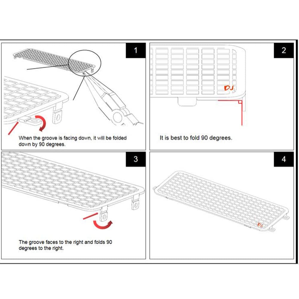 Filet de protection en métal pour fenêtre latérale arrière Traxxas 1/18 TRX4M Land Rover Defender RC