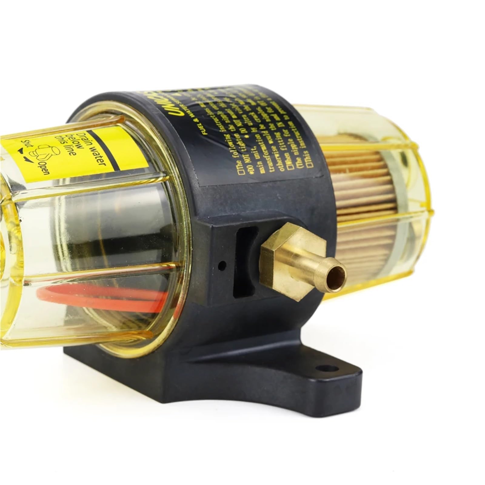 Filtro carburante UF10K Gruppo separatore acqua UF-10K con 2 elementi filtranti for motore fuoribordo