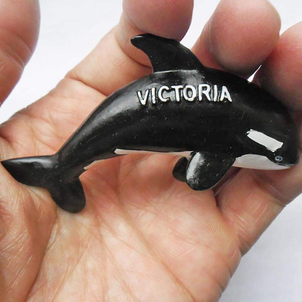 Buy Wedarego Victoria Whale Canada 3D Fridge Magnet Tourist Souvenir Travel Sticker,Canada Refrigerator Magnet,Home and Kitchen Decoration Collection from China Online at Low Prices in India