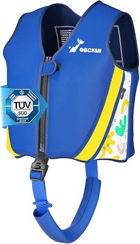 Gilet de Natation Enfant, Aide à la Flottabilité Réglable, TÜV…