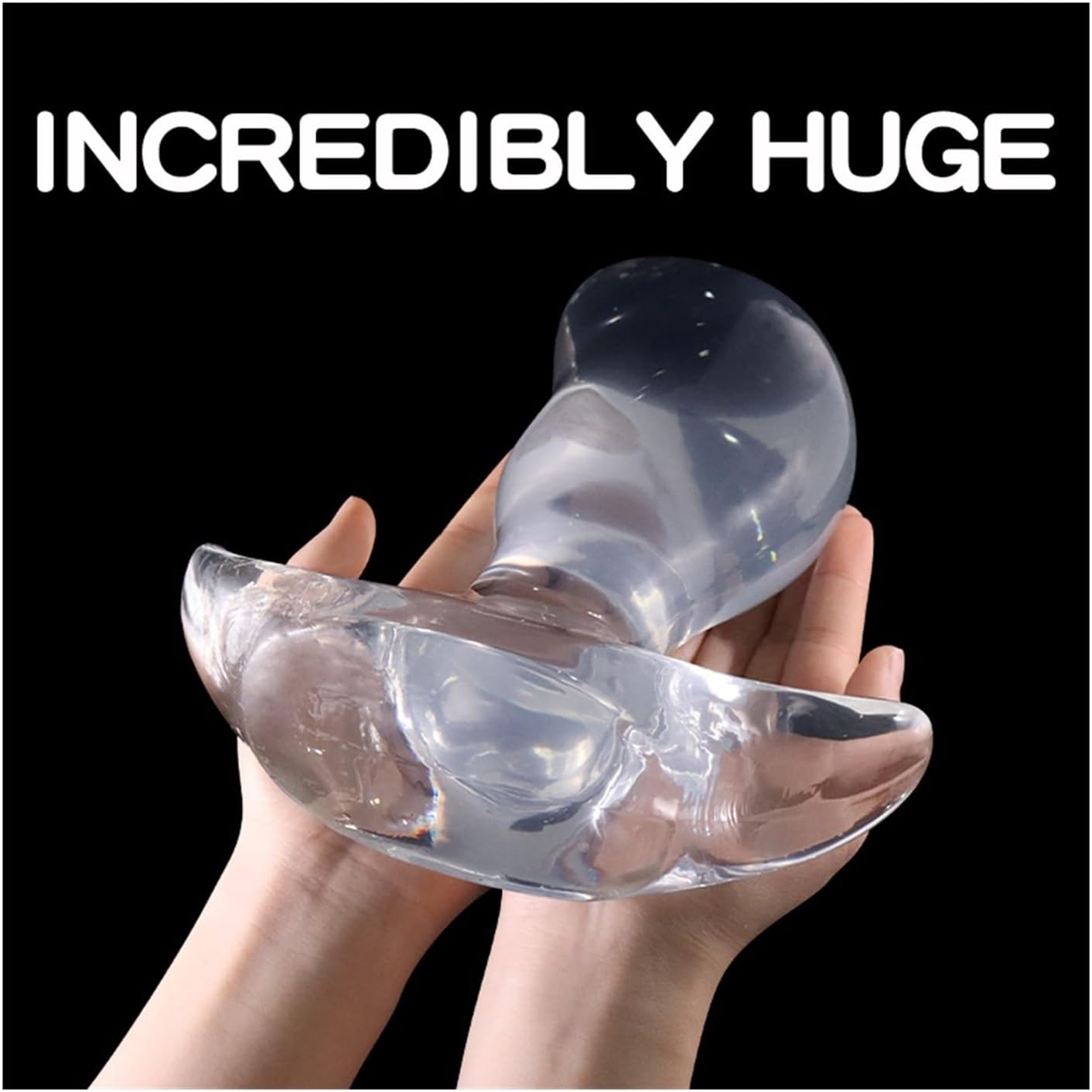 Huge Wearable Anal Plug Sex Toys Large Butt Plug Prostate Massage G-Spot Stimulation Anal Dilator for Women Men Adult (Color : Anal Plug XL)