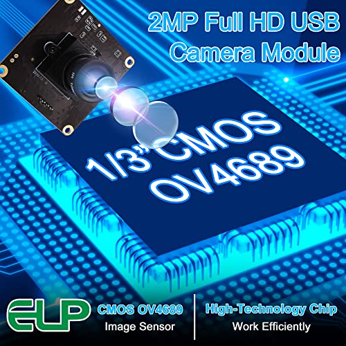 Module caméra USB 260 fps 1080p grand angle pour Linux Windows Mac et Raspberry Pi - 2