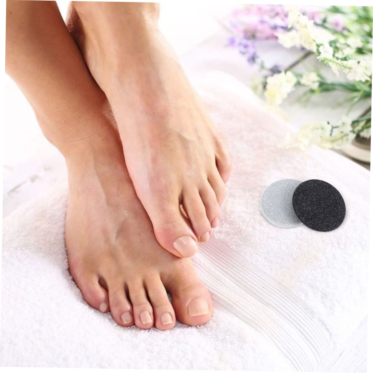 FRCOLOR 48pezzi Testine Ricambio Per Pedicure Per Rimozione Morta Compatibili La Maggior Parte Pedicure Per e