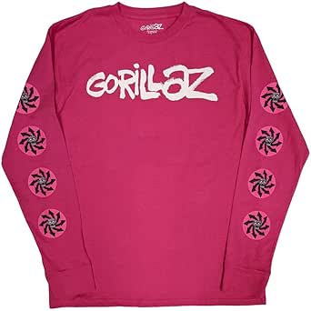 DESIGN unisex oversized license band t-shirt with Gorillaz prints in black