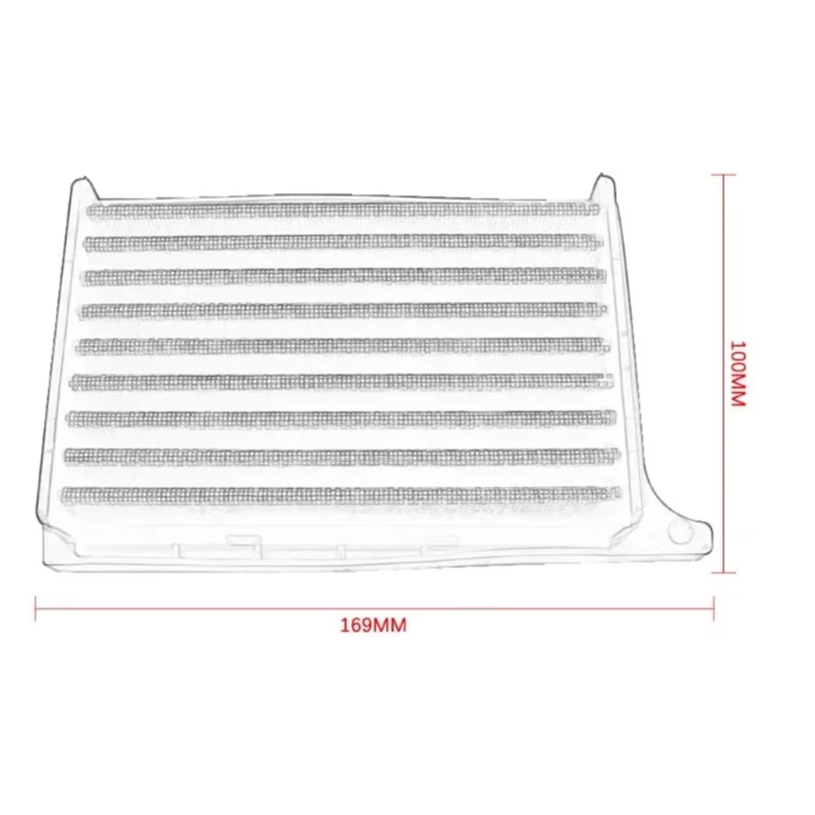 Filtro Aspirazione Aria Moto Per Triumph Per Tridente | 660 2021-2026 Per Tiger Sport 660 2022-2026 Filtro aria motore moto T2205986(Normal)