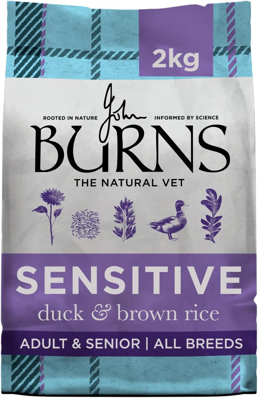 Pet Nutrition Hypoallergenic Complete Dry Dog Food Adult and Senior Dog Sensitive with Duck and Brown Rice 2 kg