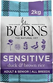 Pet Nutrition Hypoallergenic Complete Dry Dog Food Adult and Senior Dog Sensitive with Duck and Brown Rice 2 kg