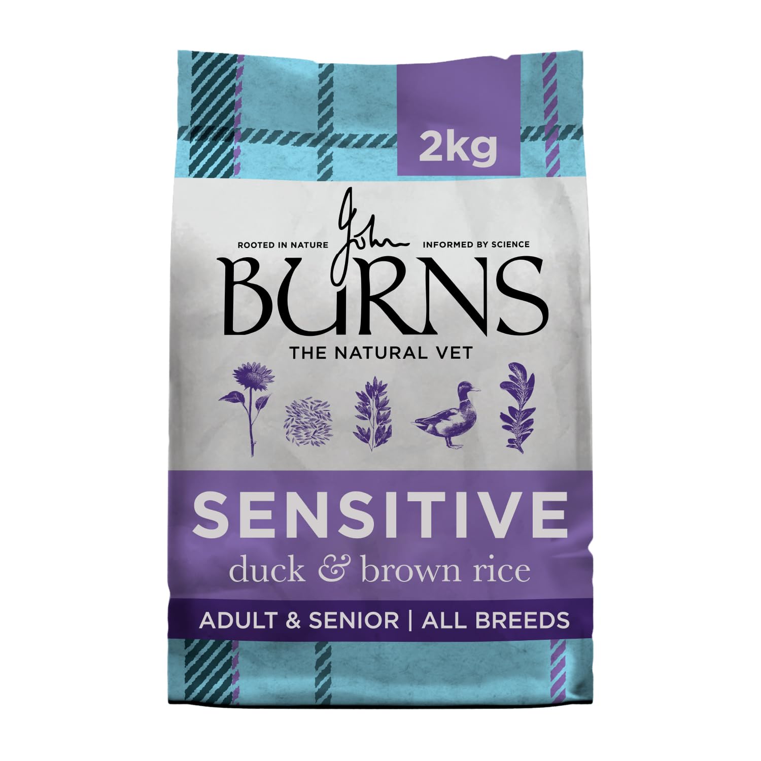 Burns (2 Kg) Sensitive Duck & Brown Rice