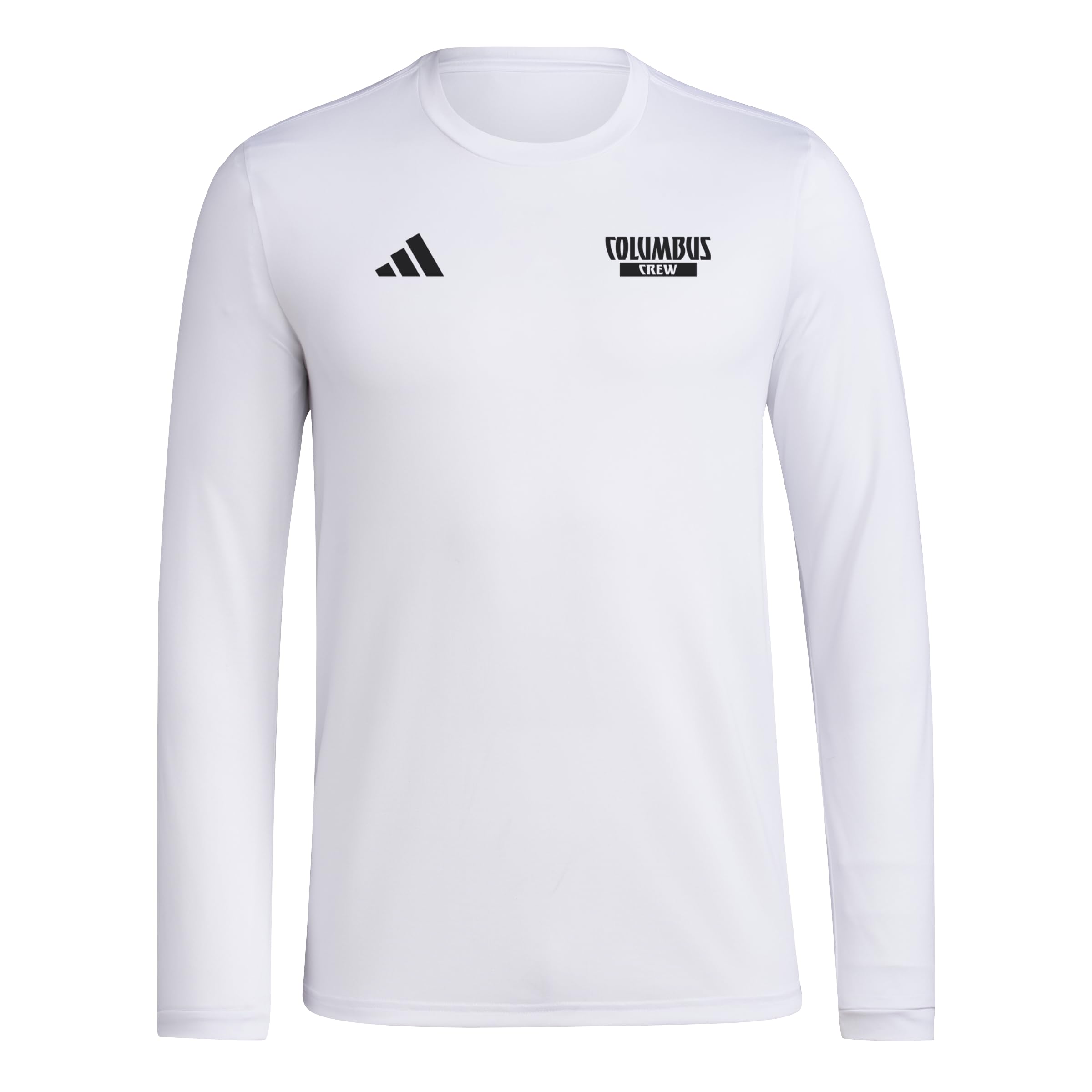 Adidas Mens Columbus Crew Pre-Game Long Sleeve T-Shirt