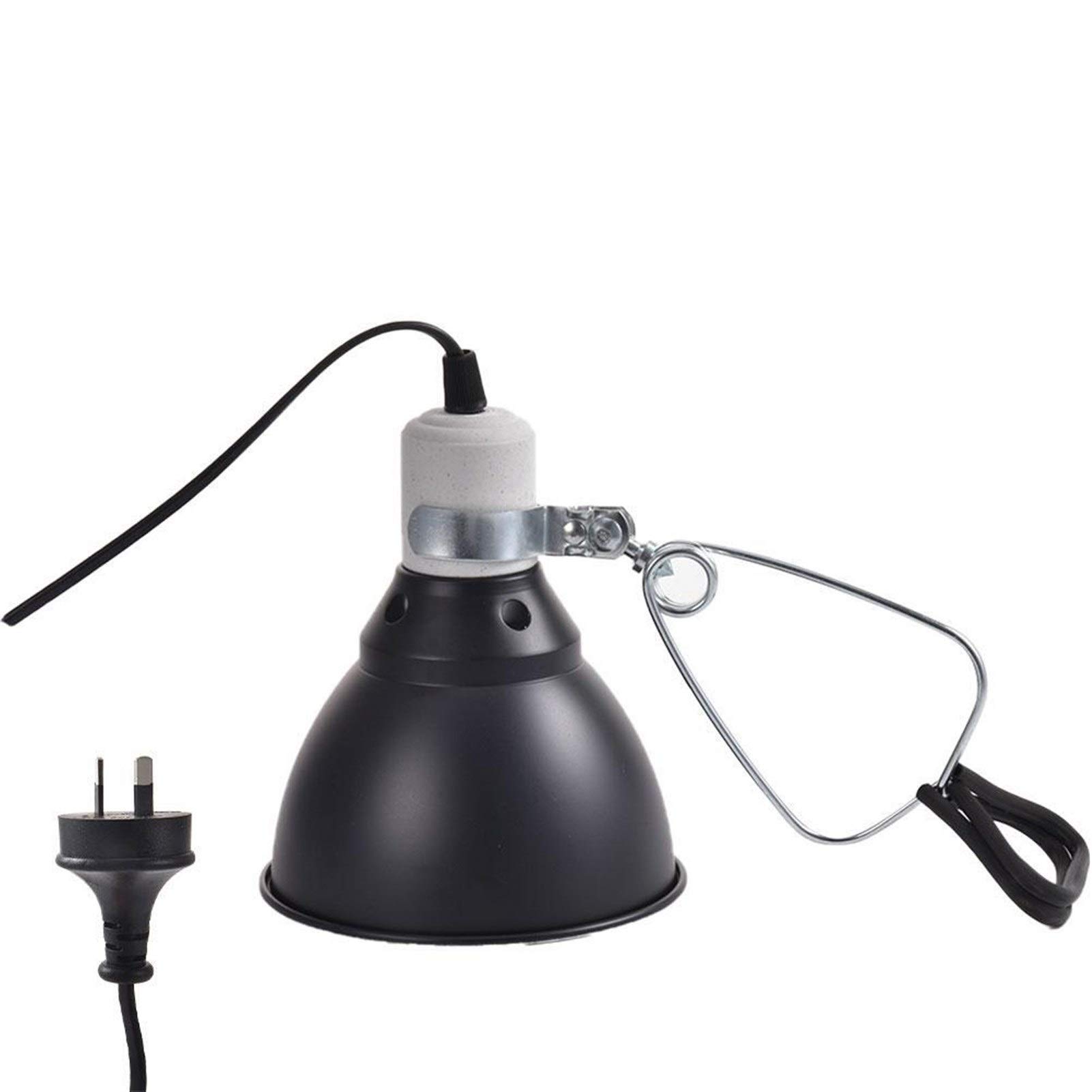 Riscaldatore per Animali Domestici UVB Riscaldamento Luce del Rettile Riscaldamento Lampada Stand Luce Pet portalampada Coperchio della Lampada emettitore Paralume