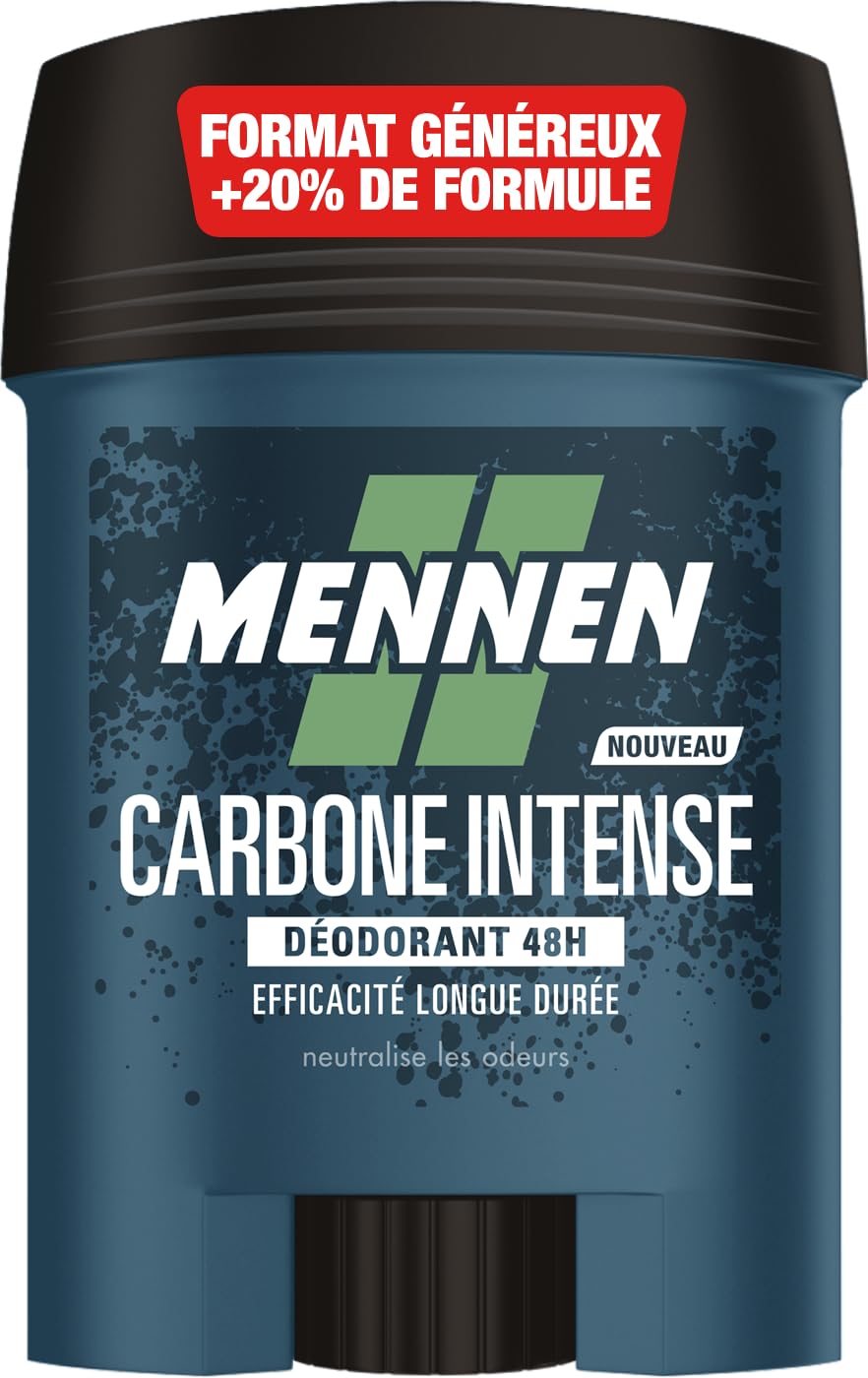 Mennen NATURAL FORCE Deodorante di origine naturale uomo 48H stick largo senza alcool anti tracce