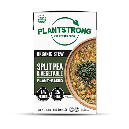 PLANTSTRONG Split Pea & Vegetable Stew Soup
