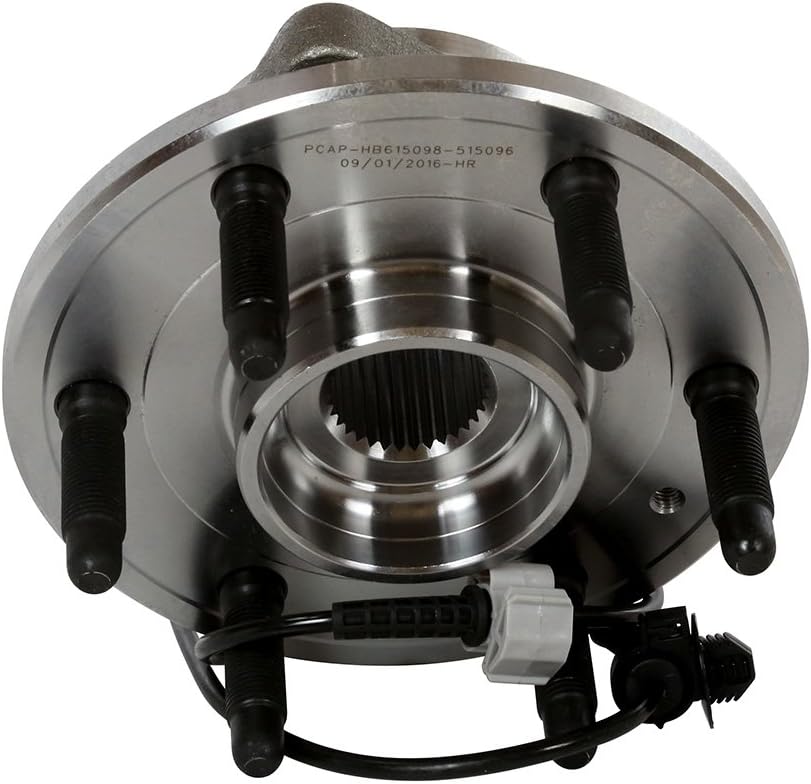 AutoShack Front Wheel Hub Bearing Assemblies Left & Right with ABS Replacement for 2007-2013 Chevrolet Silverado 1500 2007-2013 GMC Sierra 1500 2007-2014 Chevrolet Tahoe 2007-2014 GMC Yukon 2-PC Set