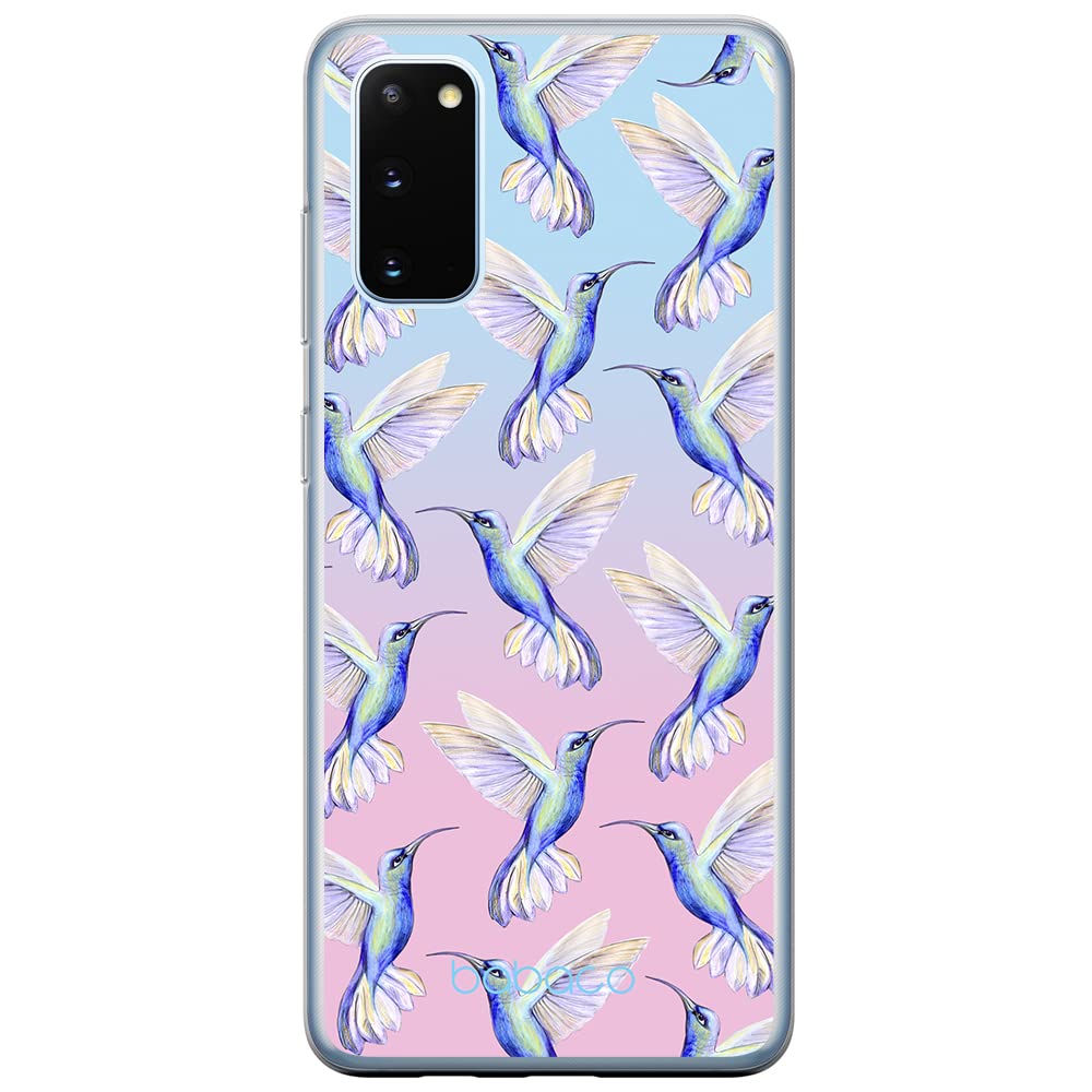 Babaco ERT GROUP mobile phone case for Samsung S20 / S11E original and officially Licensed pattern Hummingbird 002 optimally adapted to the shape of the mobile phone, case made of TPU