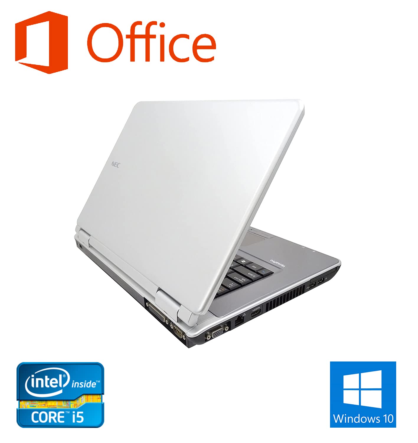 Amazon.co.jp: 【整備済み品】NEC ノートPC VD-F / 15.6型フルHD