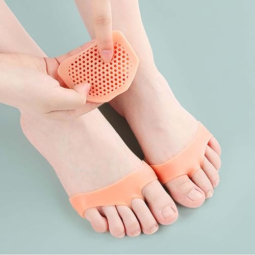 Miniatura 7 de Almohadillas metatarsianas para mujeres y hombres, paquete de 8 cojines para aliviar el dolor de pies, almohadillas de panal para el neuroma de