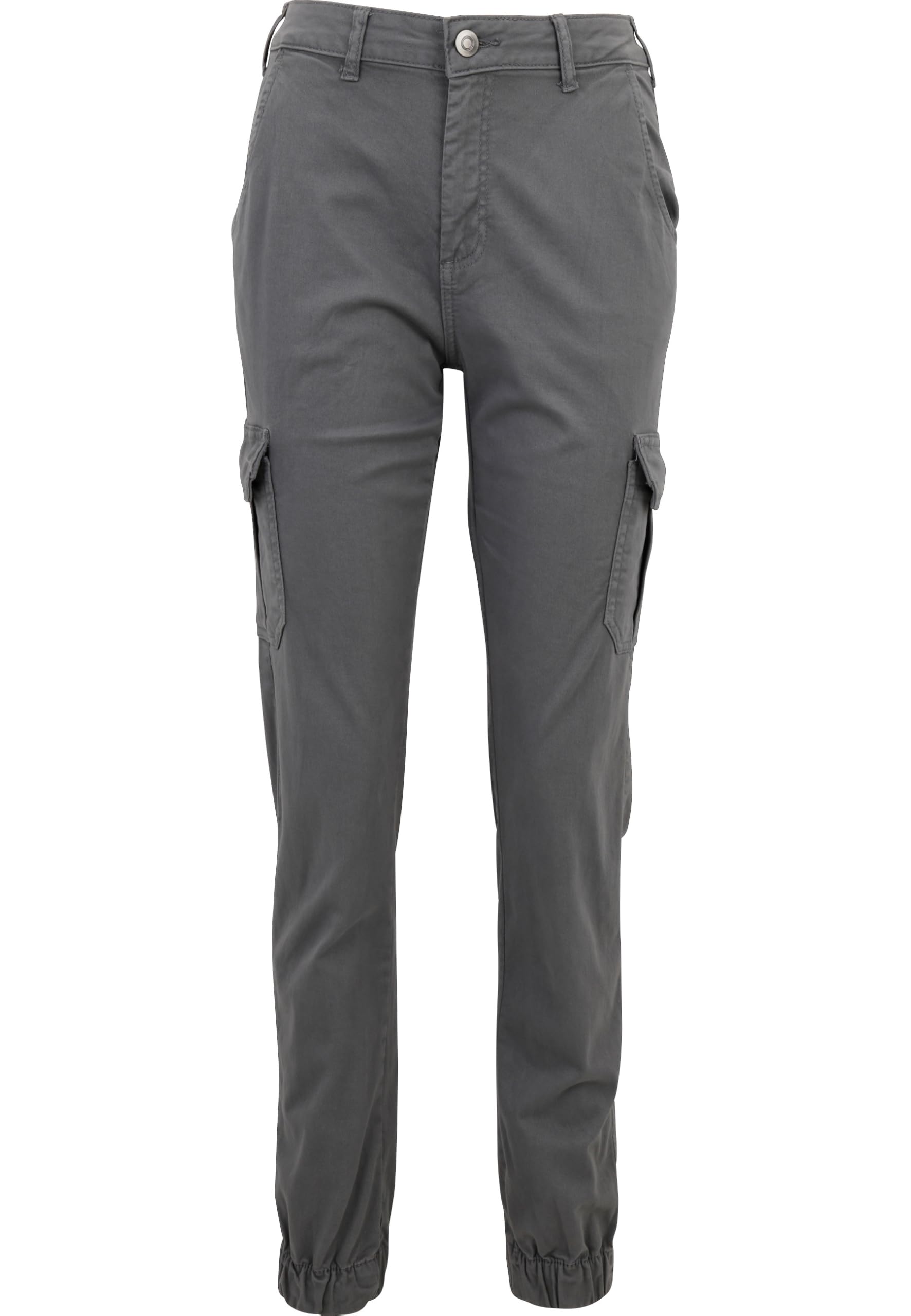 Urban Classics Damen Ladies High Waist Cargo Pants