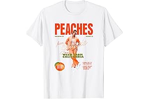 Official Justin Bieber: Peaches White T-Shirt