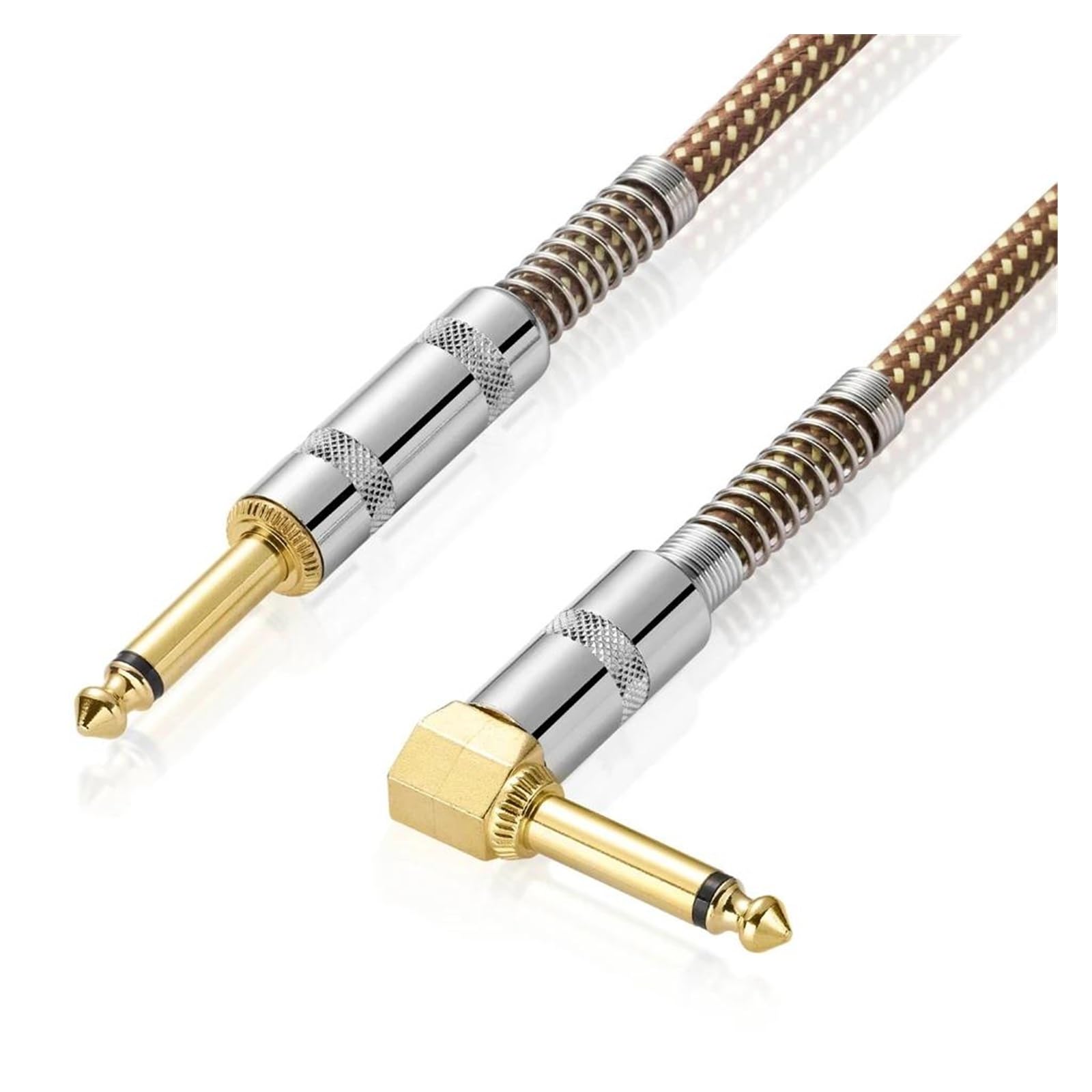Cable de guitarra Cable para instrumento de guitarra de 90 grados adecuado para mesas de mezclas y amplificadores(300cm)