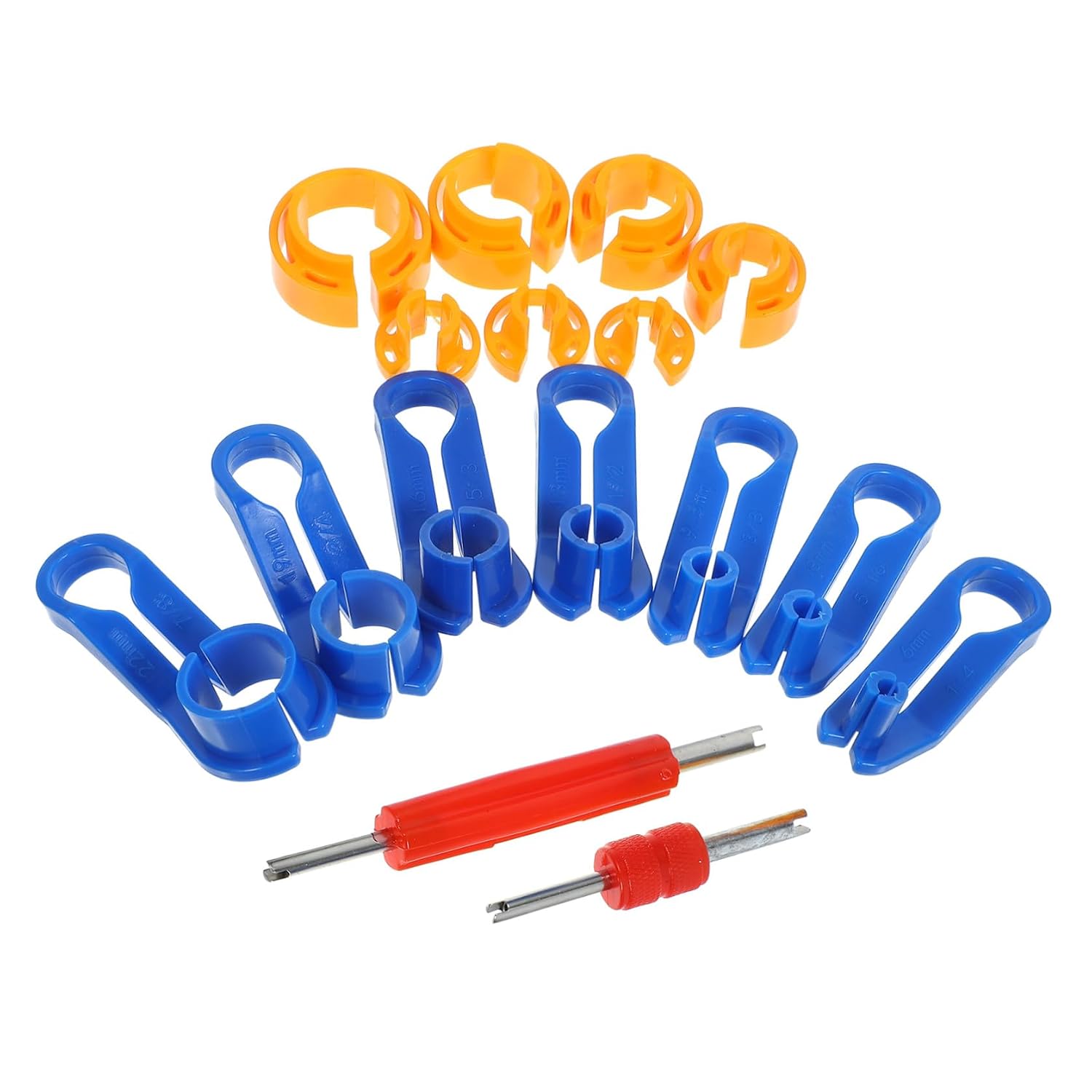 1set Line Disconnect Tool Kit for Mechanics Quick Release Heater Hose Removal Tools Versatile Design for Automotive Use
