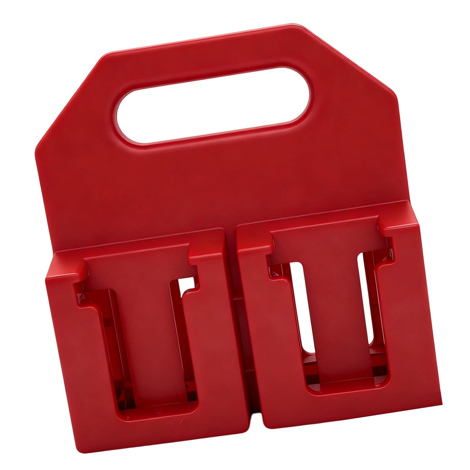 Kaeltsyn Portable Carrying Case Abs Construction Organizers Ensuring Safe Transport Of 18V Batteries In Workshops Battery Stand