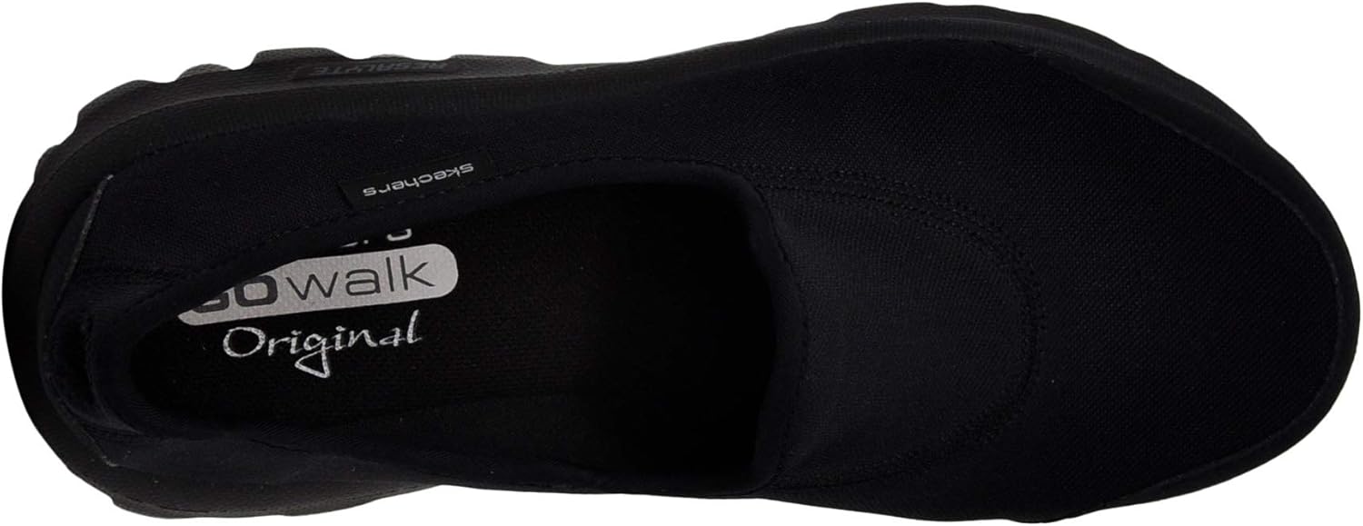 Skechers Performance Women's Go Walk Slip-On Walking Shoe 6 Black/Charcoal