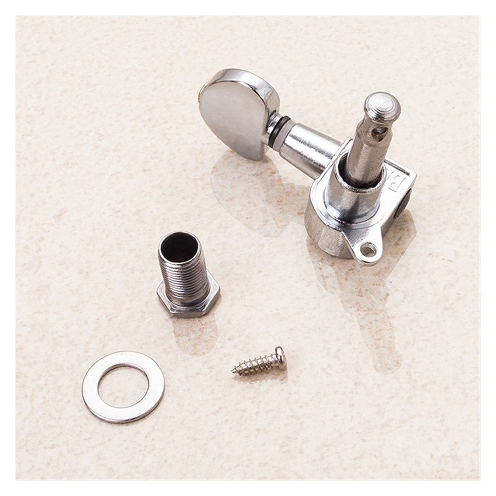 Meccanico accordatore 6 Pz. Guitar Machine Heads Knobs Guitar String String Tuning Pygs Machine Testa Sintonizzatori Per Chitarra Elettrica O Acustica