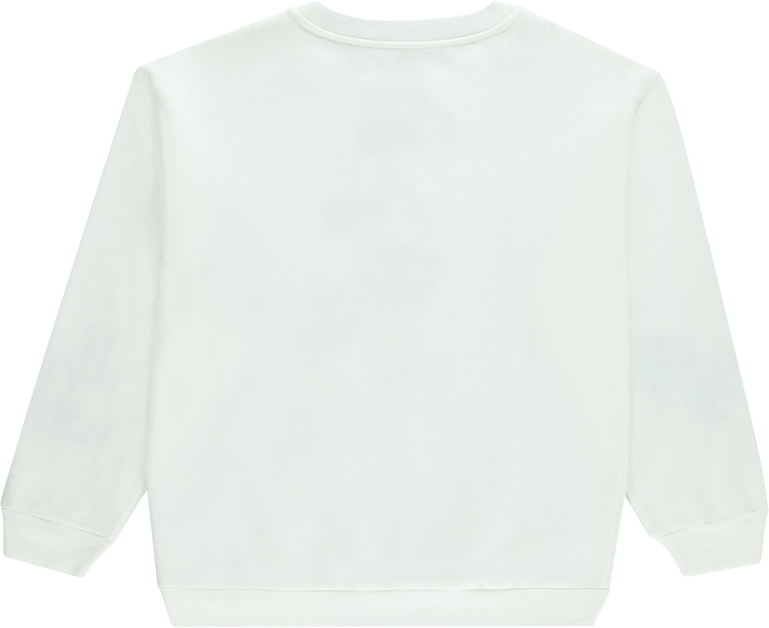 Ladies Mickey Mouse Fashion Sweatshirt Crewneck - Chenille Patch & Embroidery Sleeve - Mickey & Minnie Sweatshirt