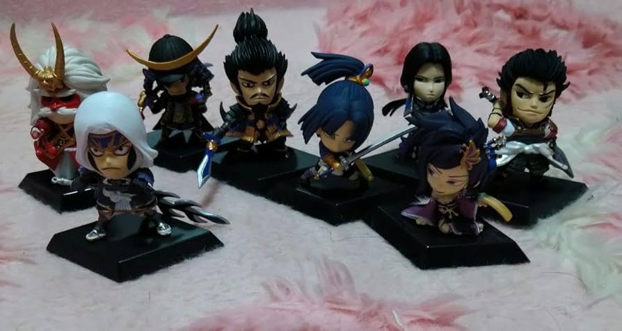 Amazon.co.jp: 戦国無双3 戦国無双 武将ミニフィギュア 8体