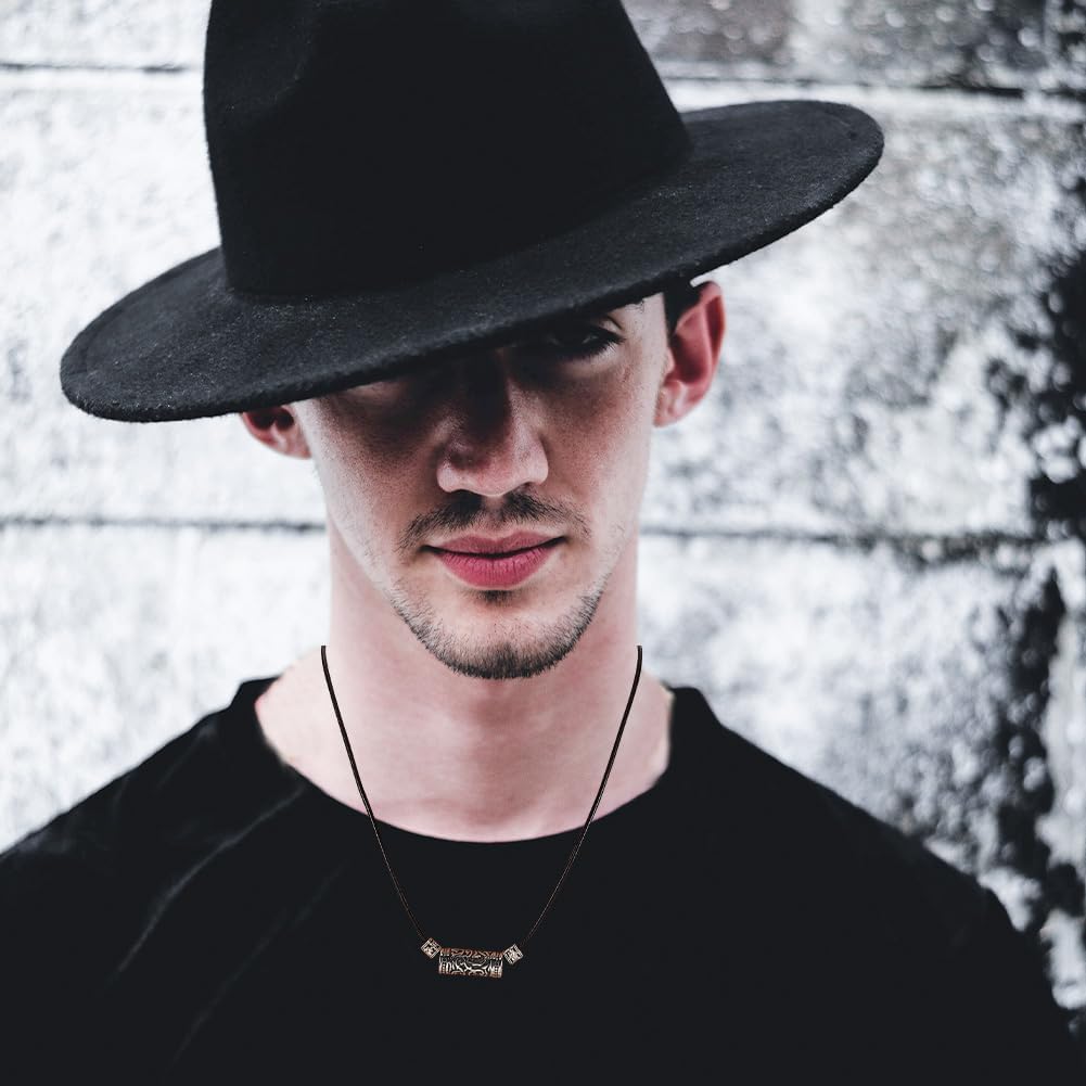 UNICRAFTALE about 6pcs 304 Stainless Steel Column Tube Beads Large Hole Spacer Bead Antique Silver Metal Loose Beads Charms for DIY Jewelry Making 24x9mm, Hole 7mm - Image 6