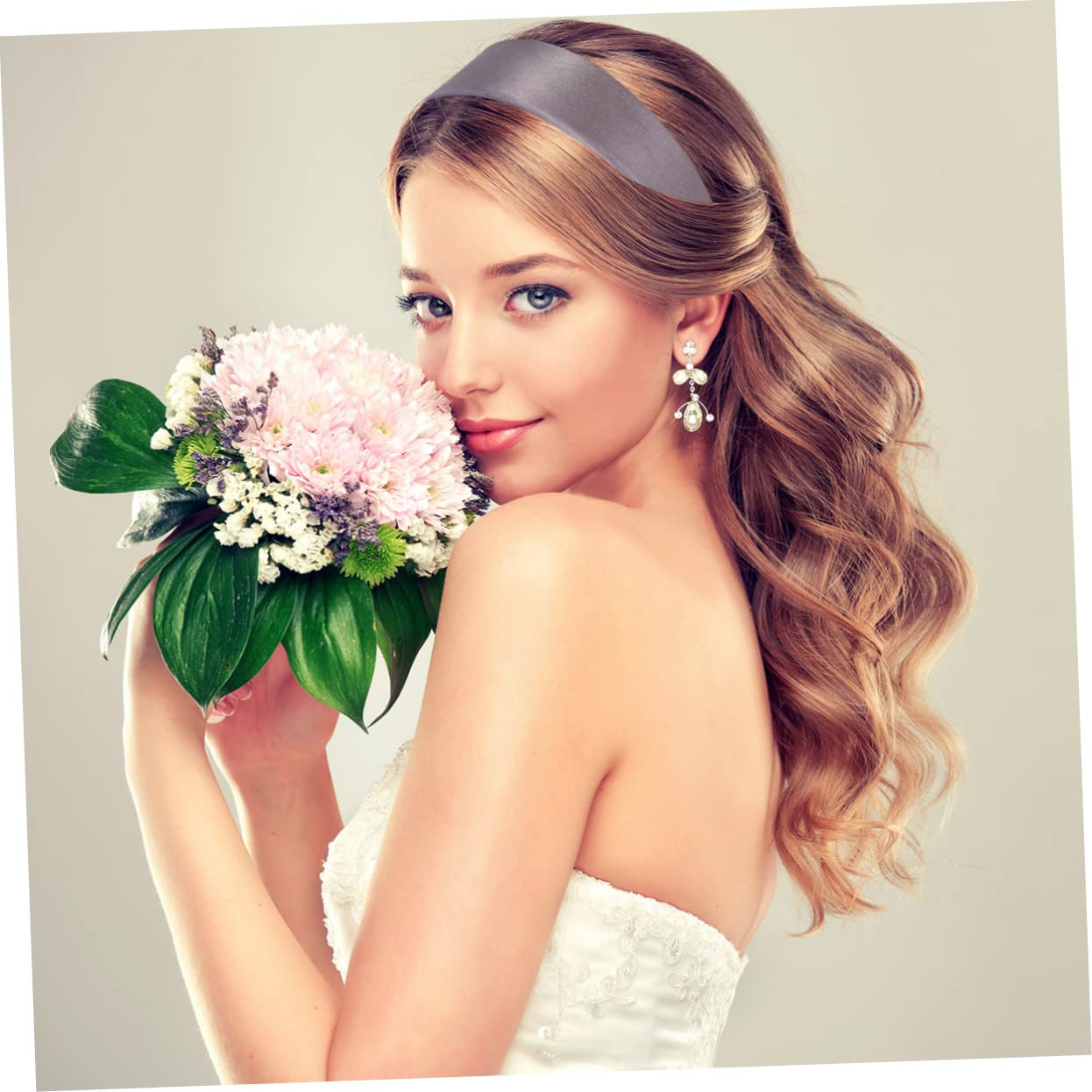 FRCOLOR 6piezas Diadema Ancha De Color Sólido Para Mujer Accesorio Creativo De Cabello Para Fiestas y Celebraciones