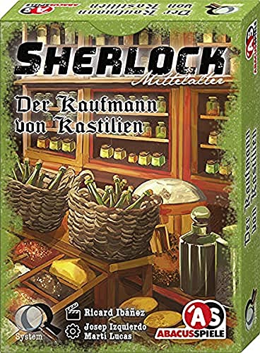 Sherlock Moyen-Âge ABACUSSPIELE ABA48216 jeu de société enquête