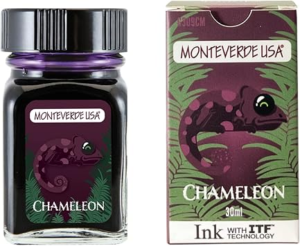 Monteverde G309CM Ink Bottle 30 ml - Jungle Chameleon Burgundy