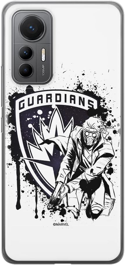 ERT GROUP Mobile Phone case for Xiaomi MI 12 LITE Original and Officially Licensed Marvel Pattern Guardians of The Galaxy 004 optimally adapted to The Shape of The Mobile Phone, Partially Transparent