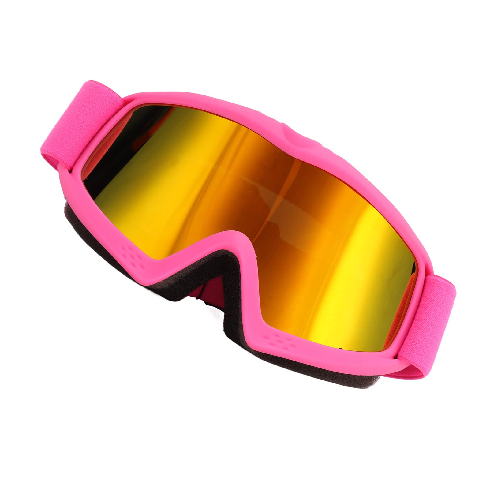 Lunettes de Ski pour Enfants, Verres à revêtement HD, Protection résistante aux Chocs, Lunettes de Ski résistantes aux Chocs, Conception pour Le Ski pour Enfants
