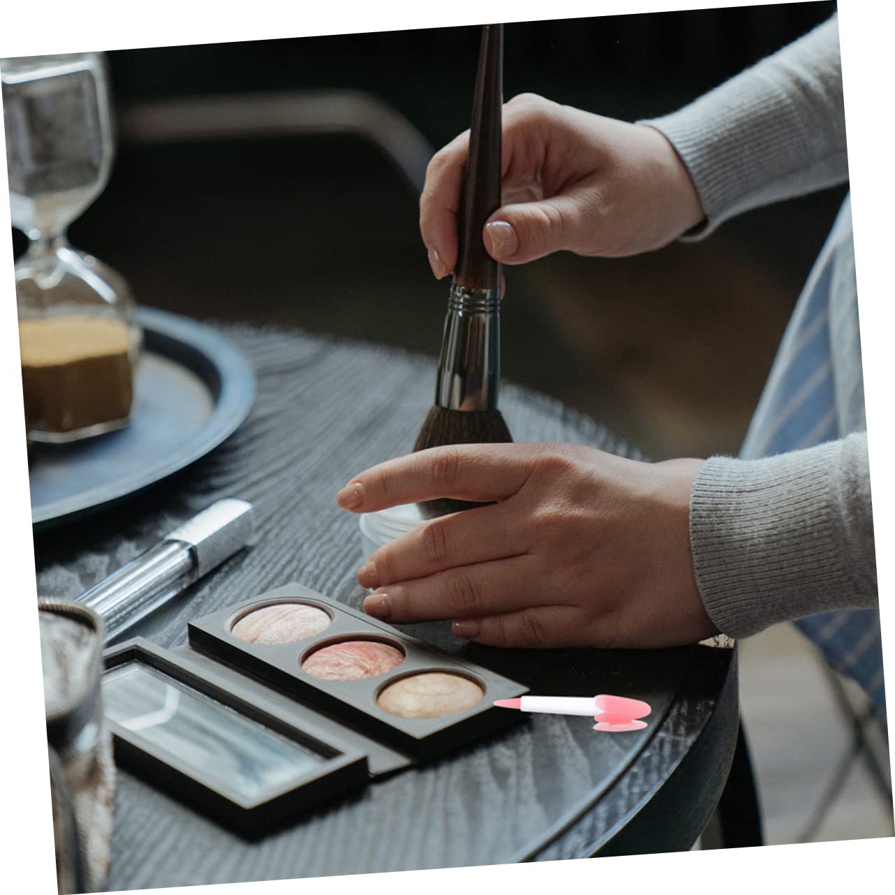 IWOWHERO Makeup Brush Protector Cover Lip Brush for Lipstick 8 Pack Travel-friendly Anti-lost