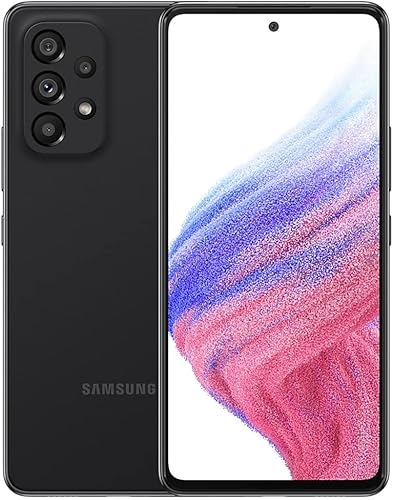 SAMSUNG Galaxy A53 5G Serie A teléfono celular Android desbloqueado ATT GSM 128GB pantalla FHD Super AMOLED de 65 pulgadas batería de larga duración