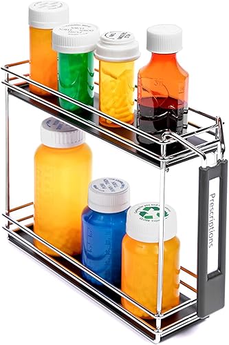 Miniatura 9 de Nifty Solutions Spice Caddy - Juego de dos, cromado