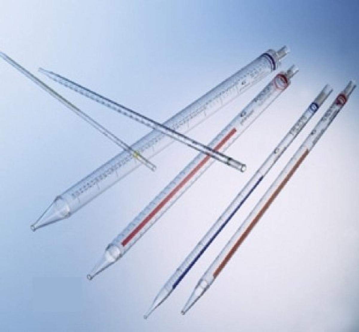 768180 CELLSTAR Polystyrene Serological Pipette, 50 mL Volume, Sterile, 1/10 Graduations, Purple Color Code, Paper/Plastic Single Wrapped (Pack of 100)