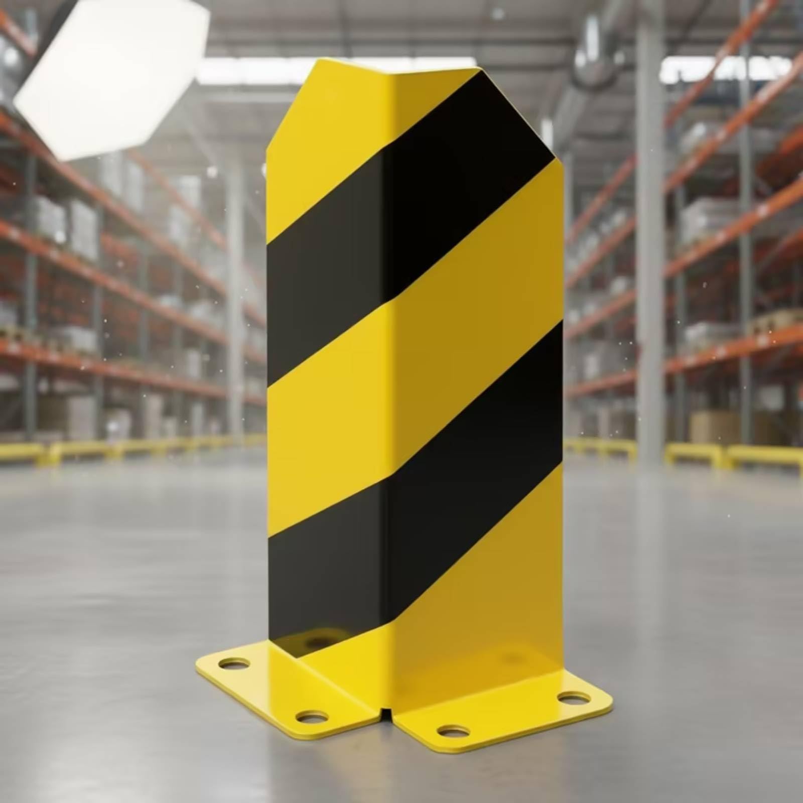 Protector Esquinas Rack Industrial Protección Grueso para Fábricas, Naranja, U con Borde 4.0