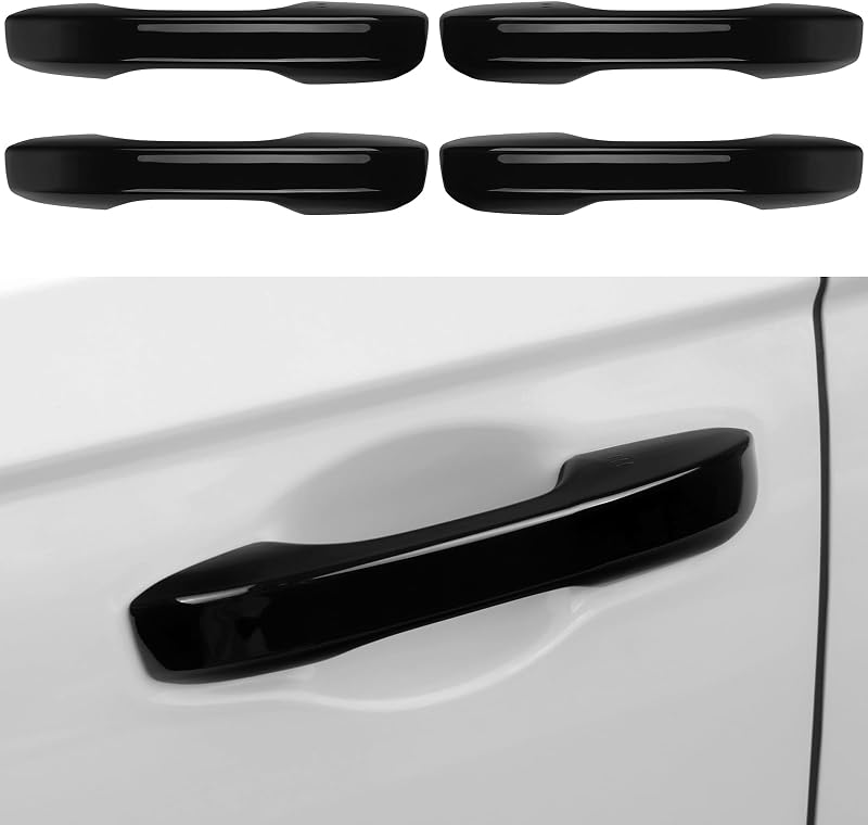 Capa protetora para maçaneta externa Bercicci Honda Civic Sport, CR-V, HR-V e Accord Hybrid – Preto brilhante