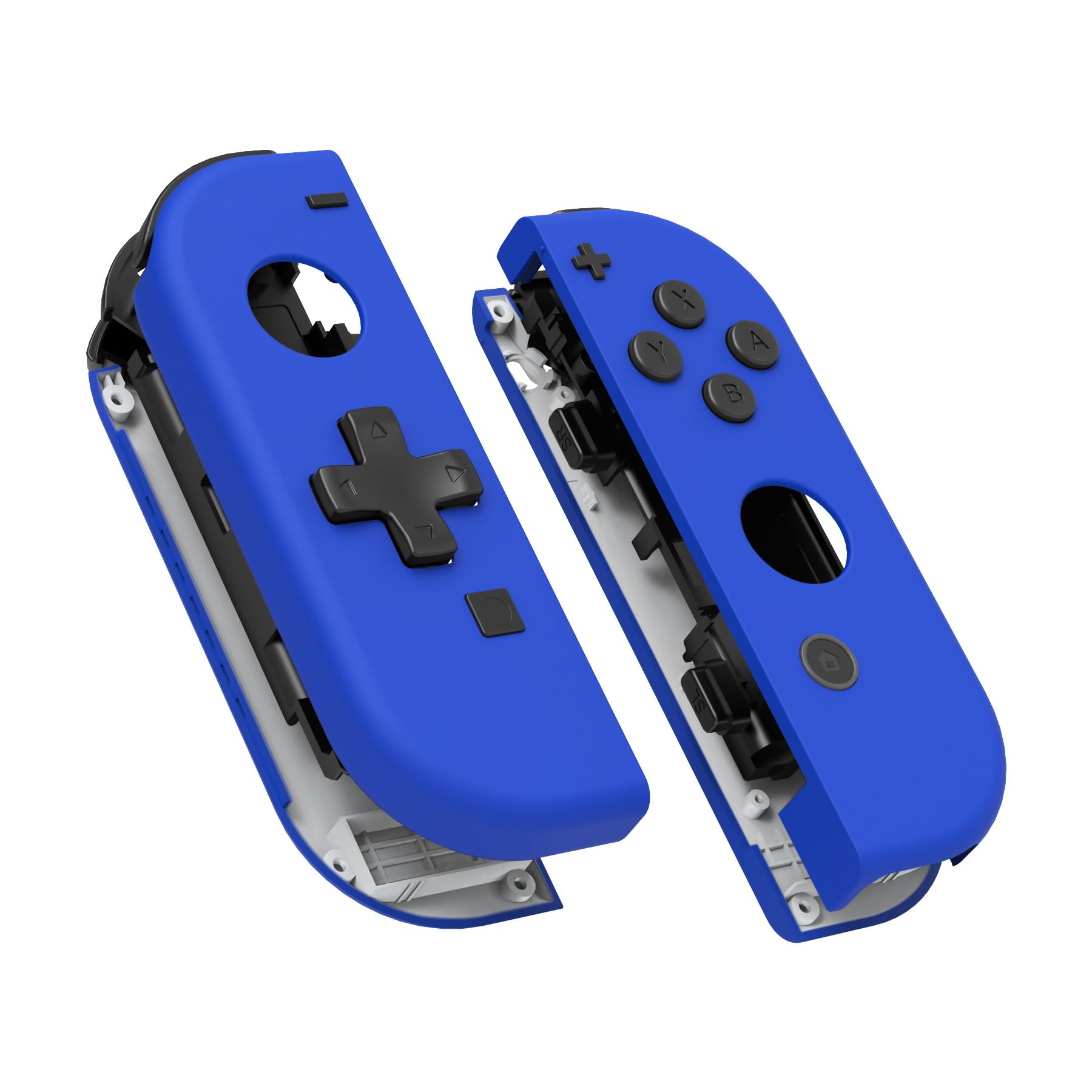 Amazon.com: eXtremeRate Blue Joycon Handheld Controller Housing (D-Pad ...