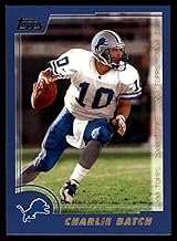 2000 Topps #236 Charlie Batch Detroit Lions (Football Card) NM/MT Lions Eastern Michigan