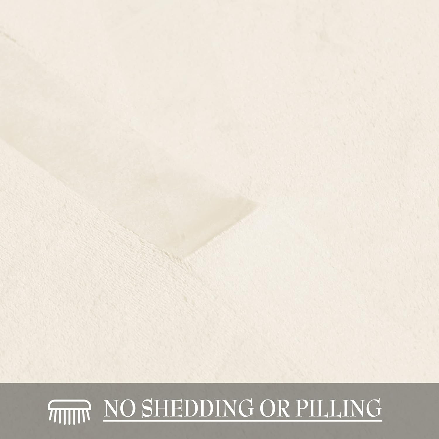 RYB HOME White Fleece Blanket for Couch, Twin Size Premium Velvet Blanket for Couch Sofa Bed Pefert Throw for Traveling Camping Napping, Cream, W60 x L80 inch