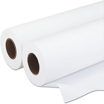 PM Company Amerigo Wide-Format Inkjet Paper, 20-Pounds, 3-Inch Core, 24-Inch X 500 Feet, 2 per Carton PMC09124, White