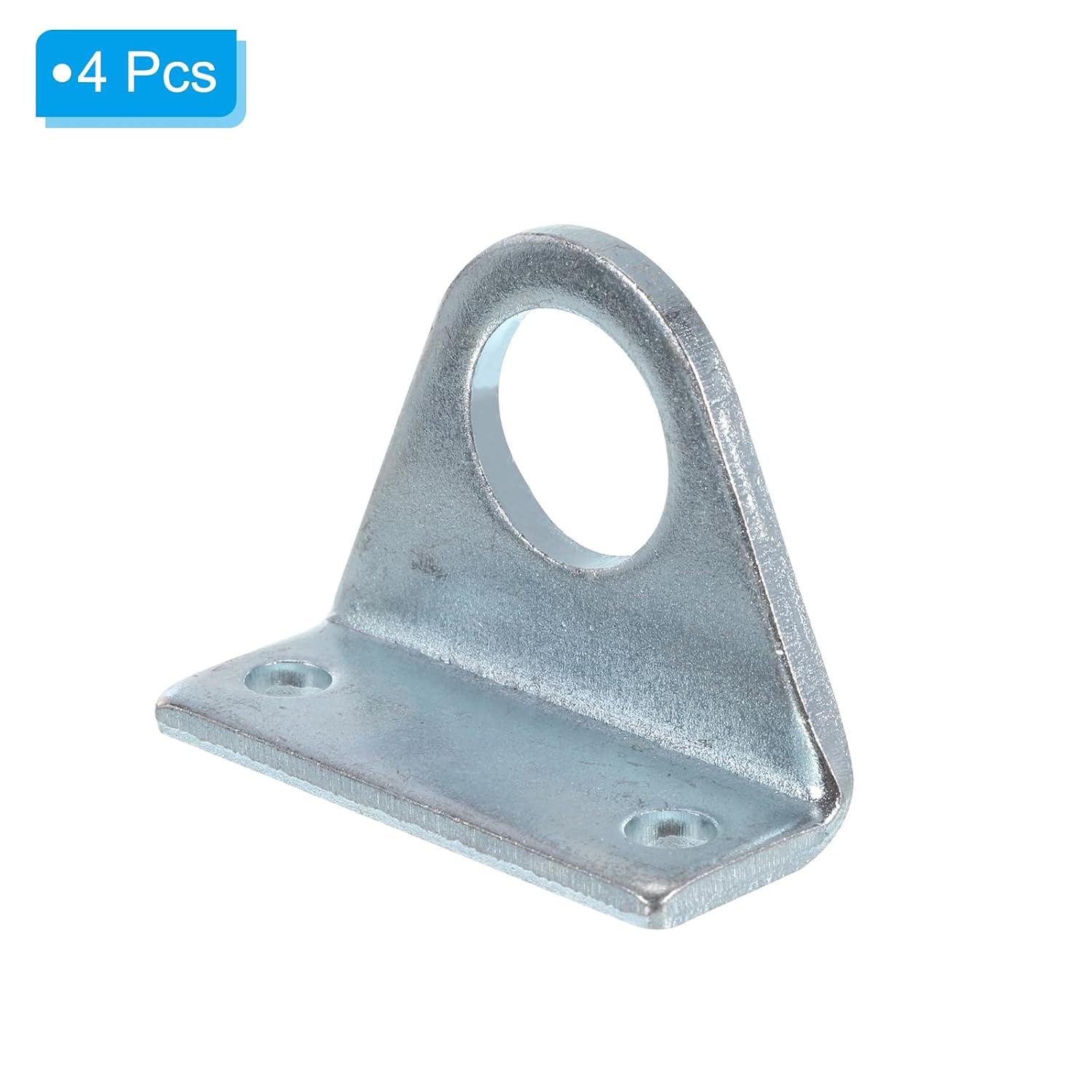 PATIKIL Cylinder Connecting Rod Splint Mounting Bracket, 4 Pack MAL Pneumatic Parts Cylinder Installation Stand for 16mm Cylinder